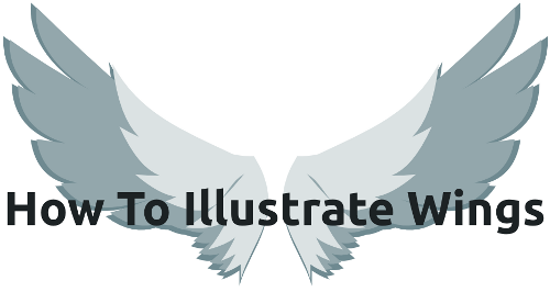  tutorial describing how to draw a set of vector wings using inkscape